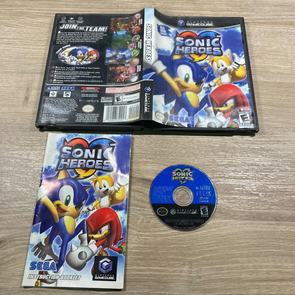 Sonic Heroes Gamecube