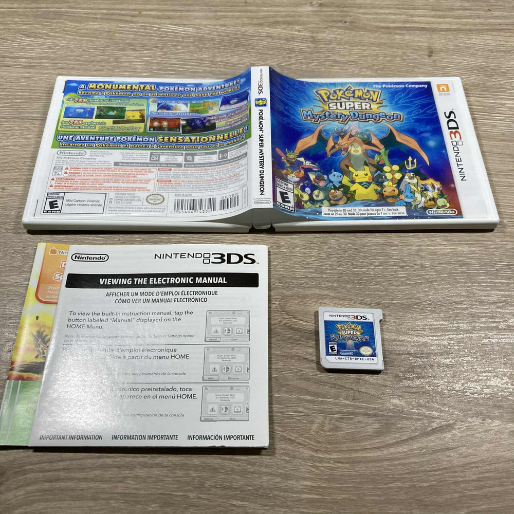 Pokemon Super Mystery Dungeon Nintendo 3DS