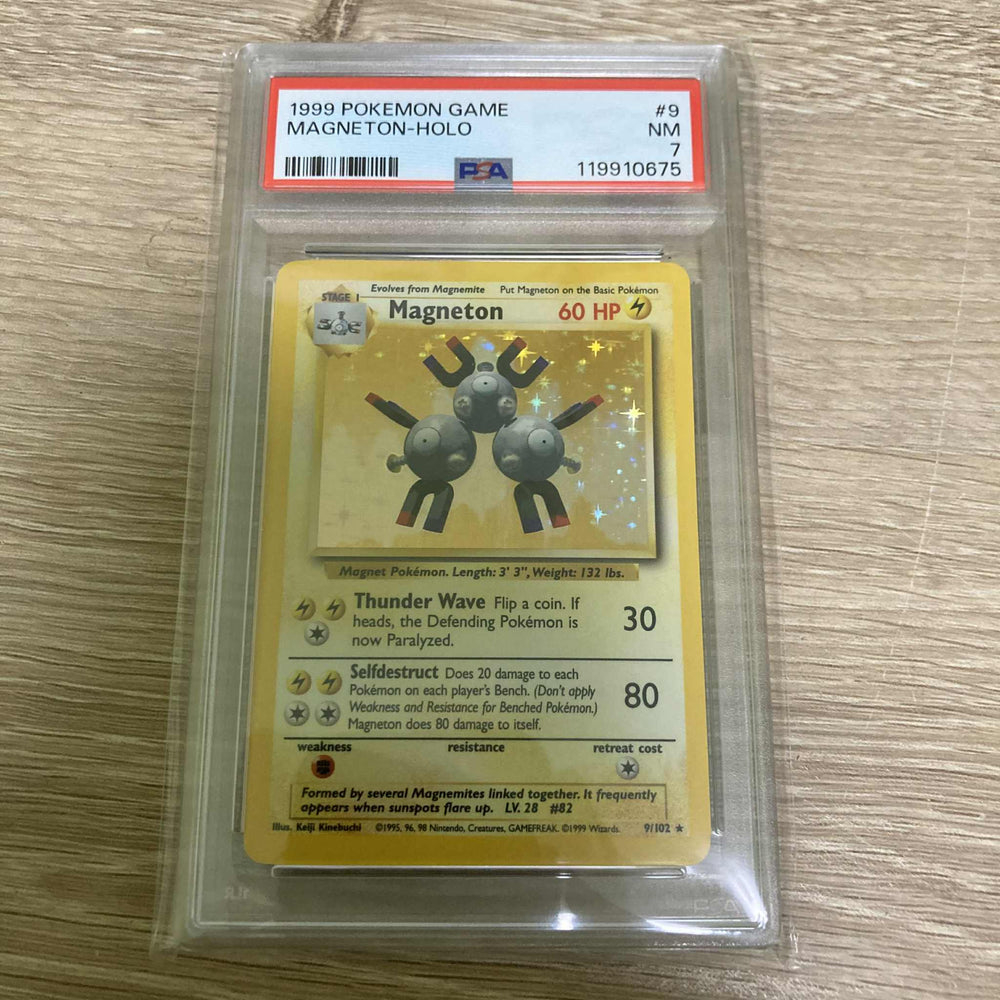 Magneton (9/102) [Base Set Unlimited] PSA 7 (119910675) Graded Card