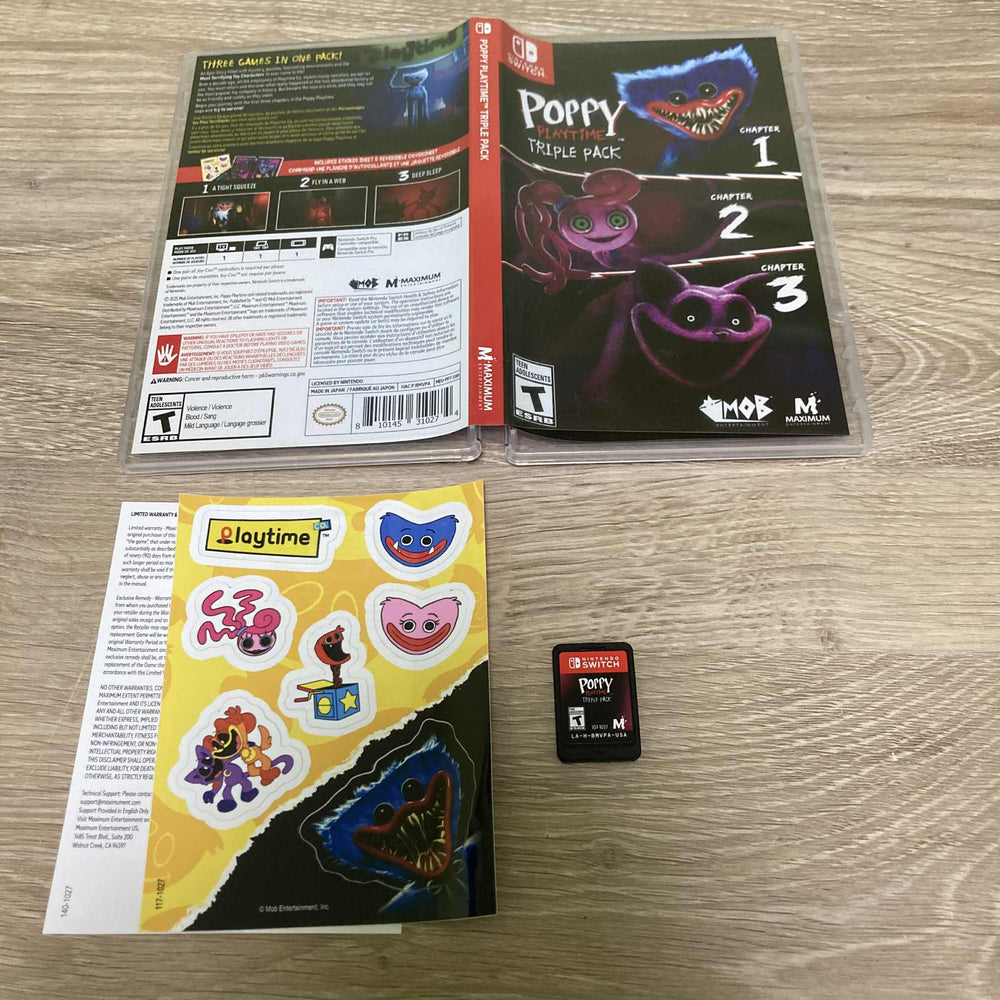 Poppy Playtime Triple Pack Nintendo Switch