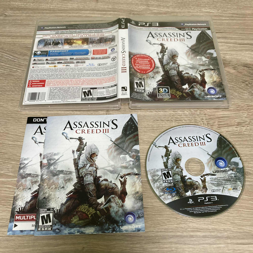 Assassin's Creed III Playstation 3