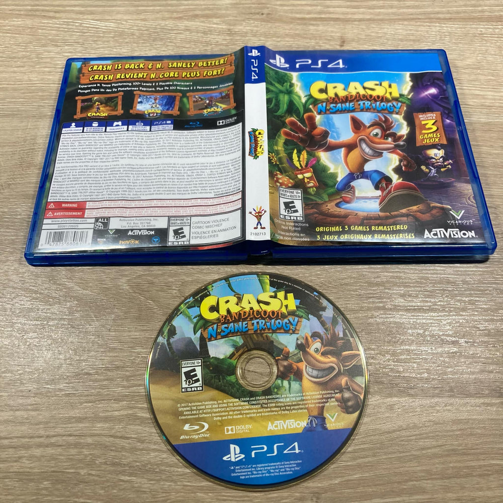 Crash Bandicoot N. Sane Trilogy Playstation 4