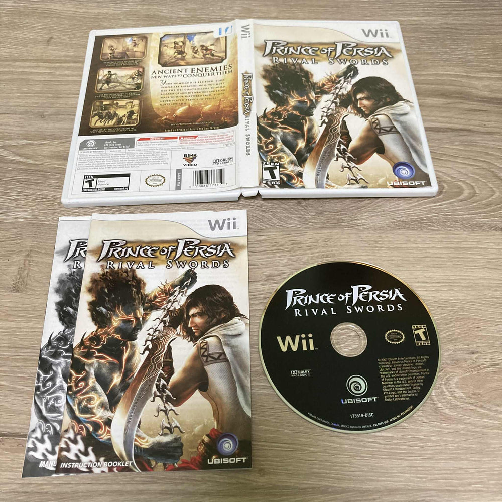 Prince Of Persia Rival Swords Wii