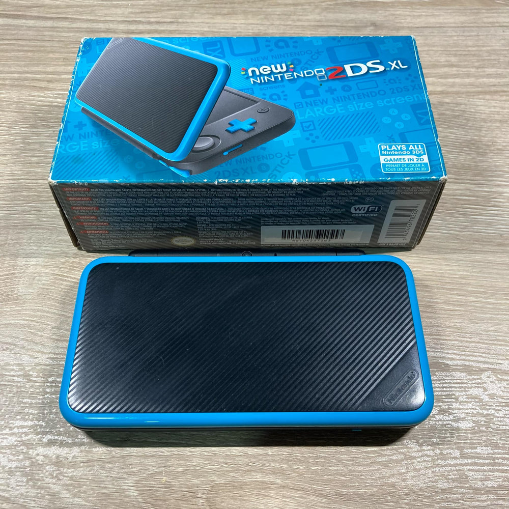 New Nintendo 2DS XL Black + Turquoise Nintendo 3DS