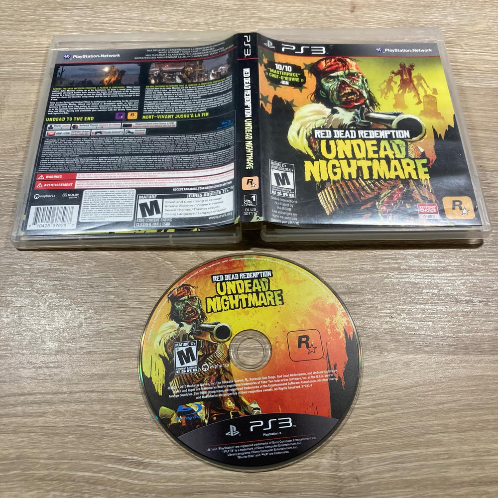 Red Dead Redemption Undead Nightmare Playstation 3