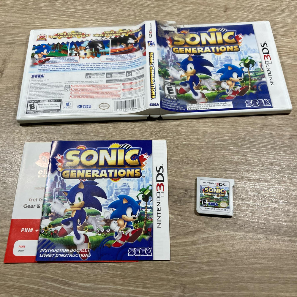 Sonic Generations Nintendo 3DS