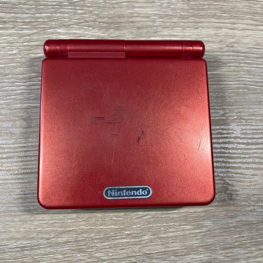 Red Gameboy Advance SP GameBoy Advance Console