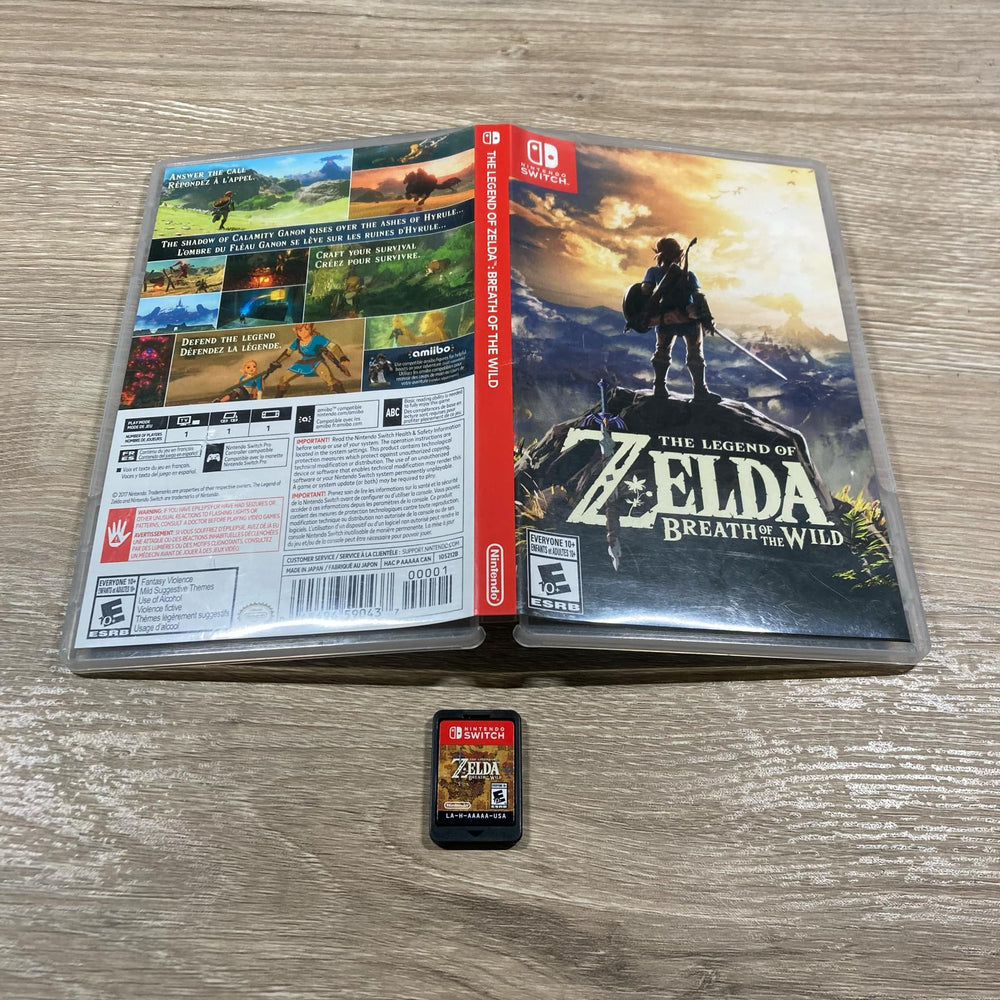 Zelda Breath of the Wild Nintendo Switch