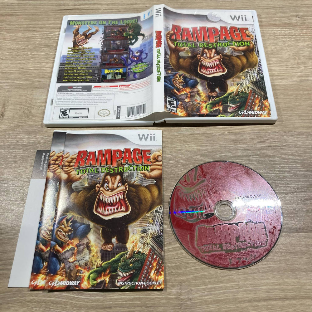 Rampage Total Destruction Wii