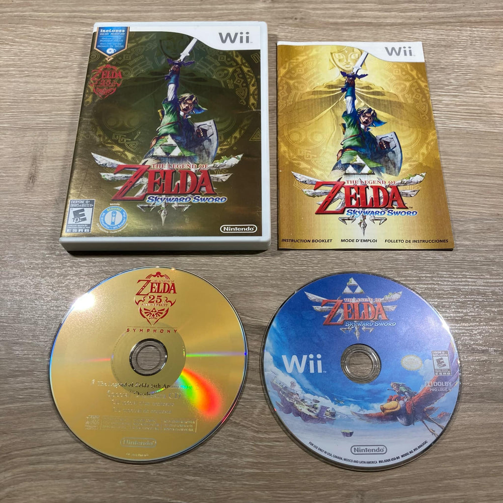 Zelda Skyward Sword [Soundtrack Bundle] Wii