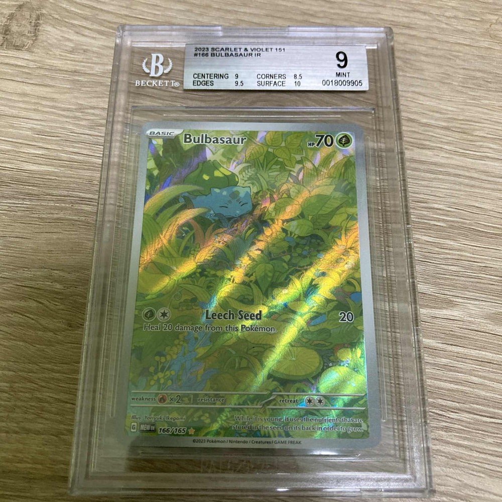 Bulbasaur (166/165) [Scarlet & Violet 151] BGS 9 (0018009905) Graded Card