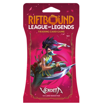 RIFTBOUND LEAGUE OF LEGENDS TCG VENDETTA BOOSTER PACK