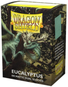 DRAGON SHIELD SLEEVES DUAL MATTE EUCALYPTUS 100CT