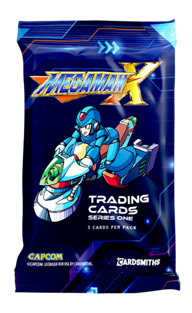MEGA MAN X TRADING CARDS BOOSTER PACK