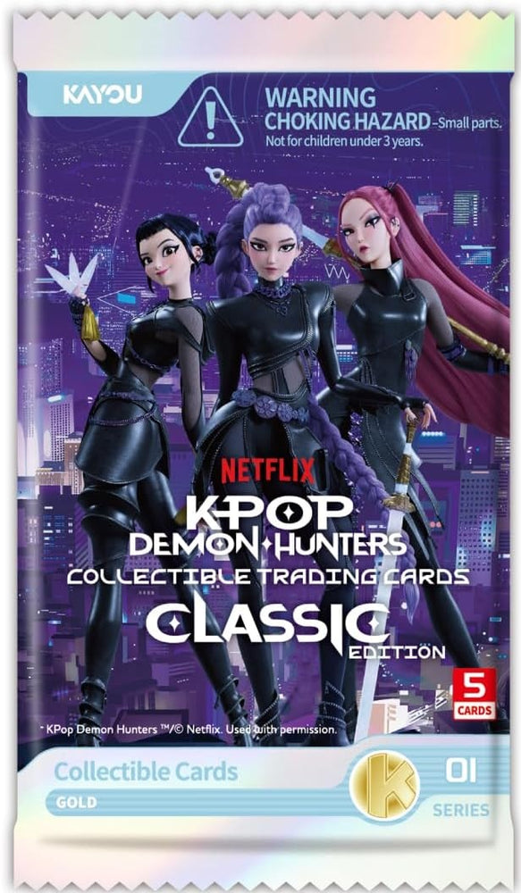 KPOP DEMON HUNTERS COLLECTIBLE CARDS CLASSIC EDITION SERIES 1 PACK