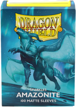 DRAGON SHIELD SLEEVES MATTE AMAZONITE 100CT