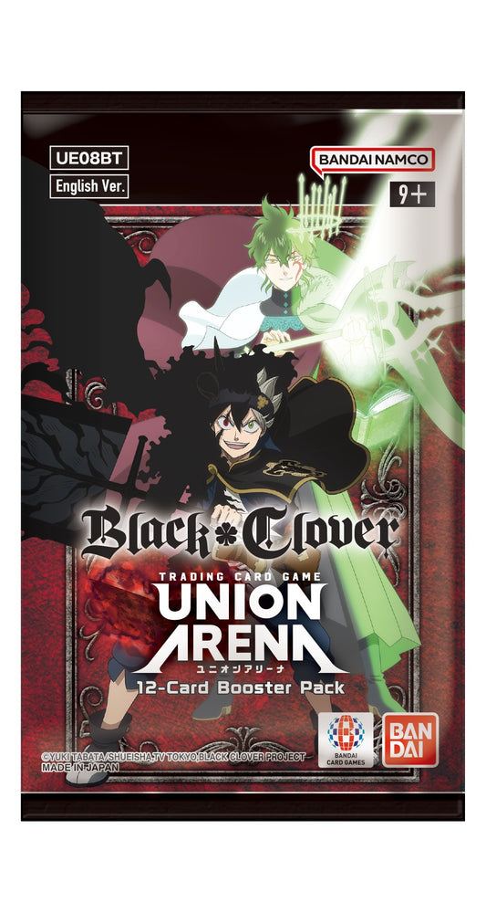 UNION ARENA BLACK CLOVER BOOSTER PACK