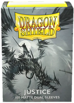 DRAGON SHIELD SLEEVES DUAL MATTE JUSTICE 100CT