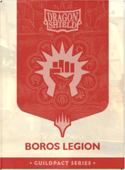 DRAGON SHIELD SLEEVES DUAL MATTE MTG GUILDPACT BOROS LEGION 100CT