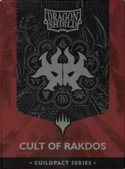 DRAGON SHIELD SLEEVES DUAL MATTE MTG GUILDPACT CULT OF RAKDOS 100CT