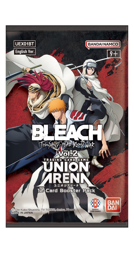 UNION ARENA BLEACH THOUSAND YEAR BLOOD WAR VOLUME 2 BOOSTER PACK