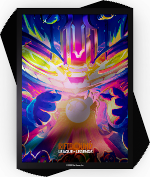 RIFTBOUND LEAGUE OF LEGENDS TCG RADIANCE ART SLEEVES #2 100CT