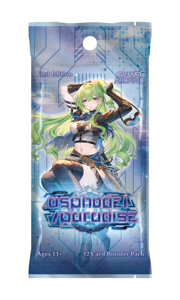 GRAND ARCHIVE TCG ASPHODEL/PARADISE 1ST ED BOOSTER PACK
