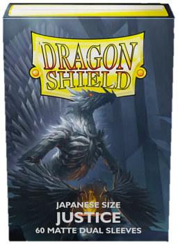 DRAGON SHIELD SLEEVES DUAL JAPANESE MATTE JUSTICE