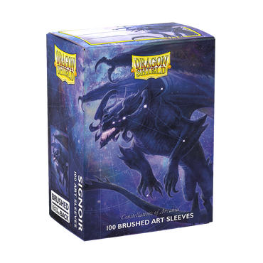 DRAGON SHIELD SLEEVES BRUSHED ART CONSTELLATIONS SIGNOIR 100CT
