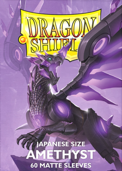 DRAGON SHIELD SLEEVES MATTE JAPANESE AMETHYST 60CT