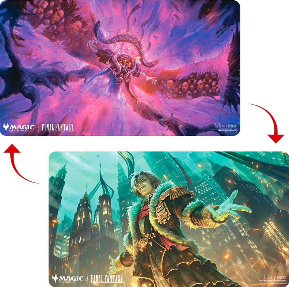 UP PLAYMAT MTG UNIVERSES BEYOND FINAL FANTASY DOUBLE SIDED