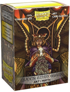DRAGON SHIELD SLEEVES MATTE QUEEN ATHROMARK 100CT