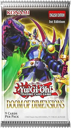 YGO DOOM OF DIMENSIONS BOOSTER PACK