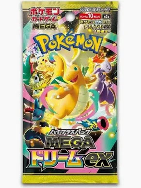Pokémon Mega Dream ex m2a Korean Booster Pack