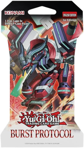 BLISTER YGO BURST PROTOCOL SLEEVED PACK