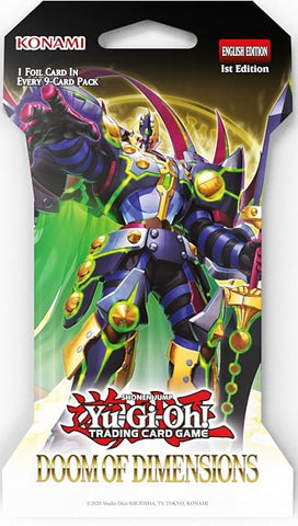 BLISTER YGO DOOM OF DIMENSIONS PACK