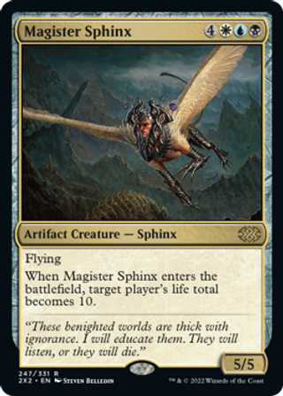 Magister Sphinx Double Masters 2022 Magic Card