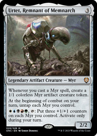 Urtet, Remnant of Memnarch Phyrexia: All Will Be One: Commander Magic Card