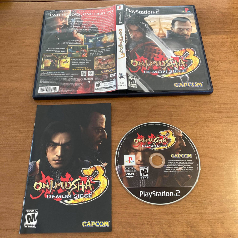 Onimusha 3 Demon Siege Playstation 2