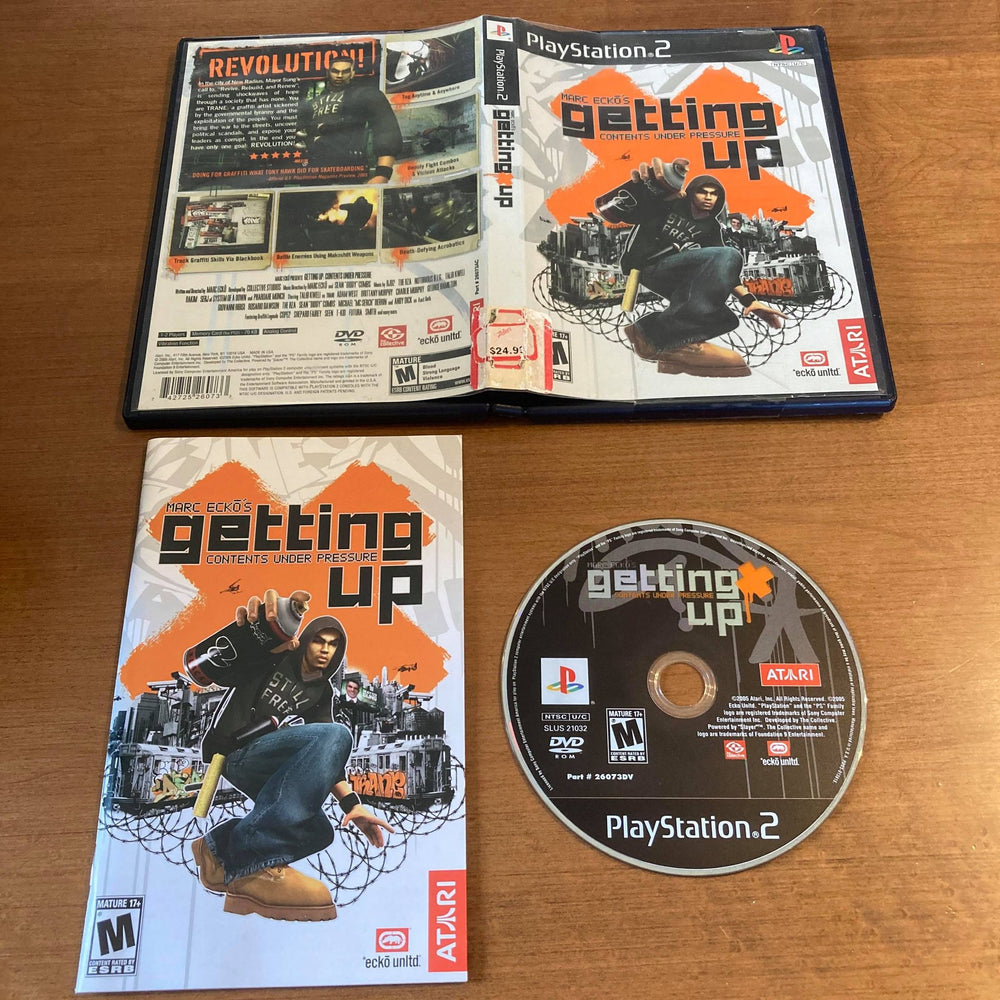 Marc Ecko's Getting Up Contents Under Pressure Playstation 2