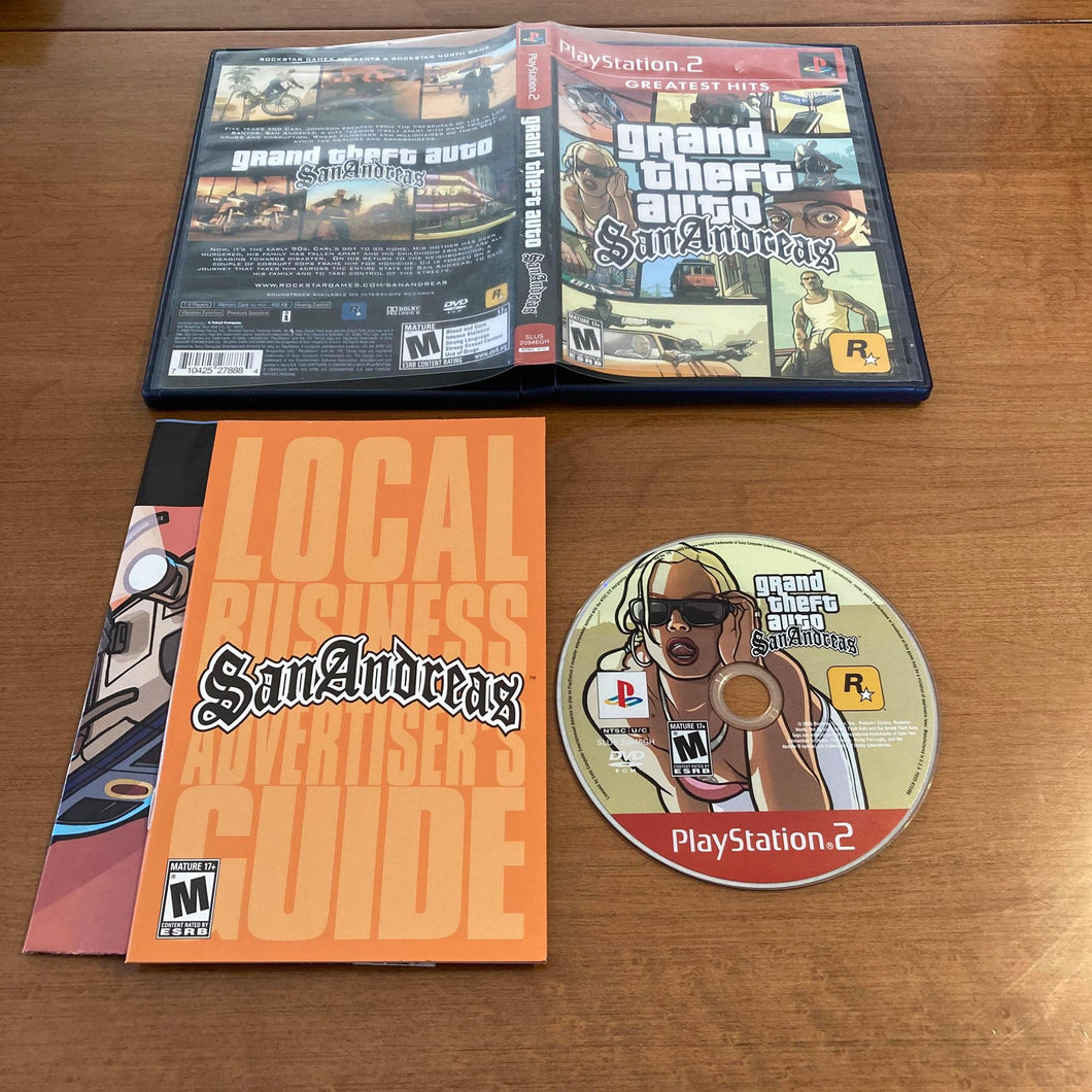 Grand Theft Auto San Andreas [Greatest Hits] Playstation 2