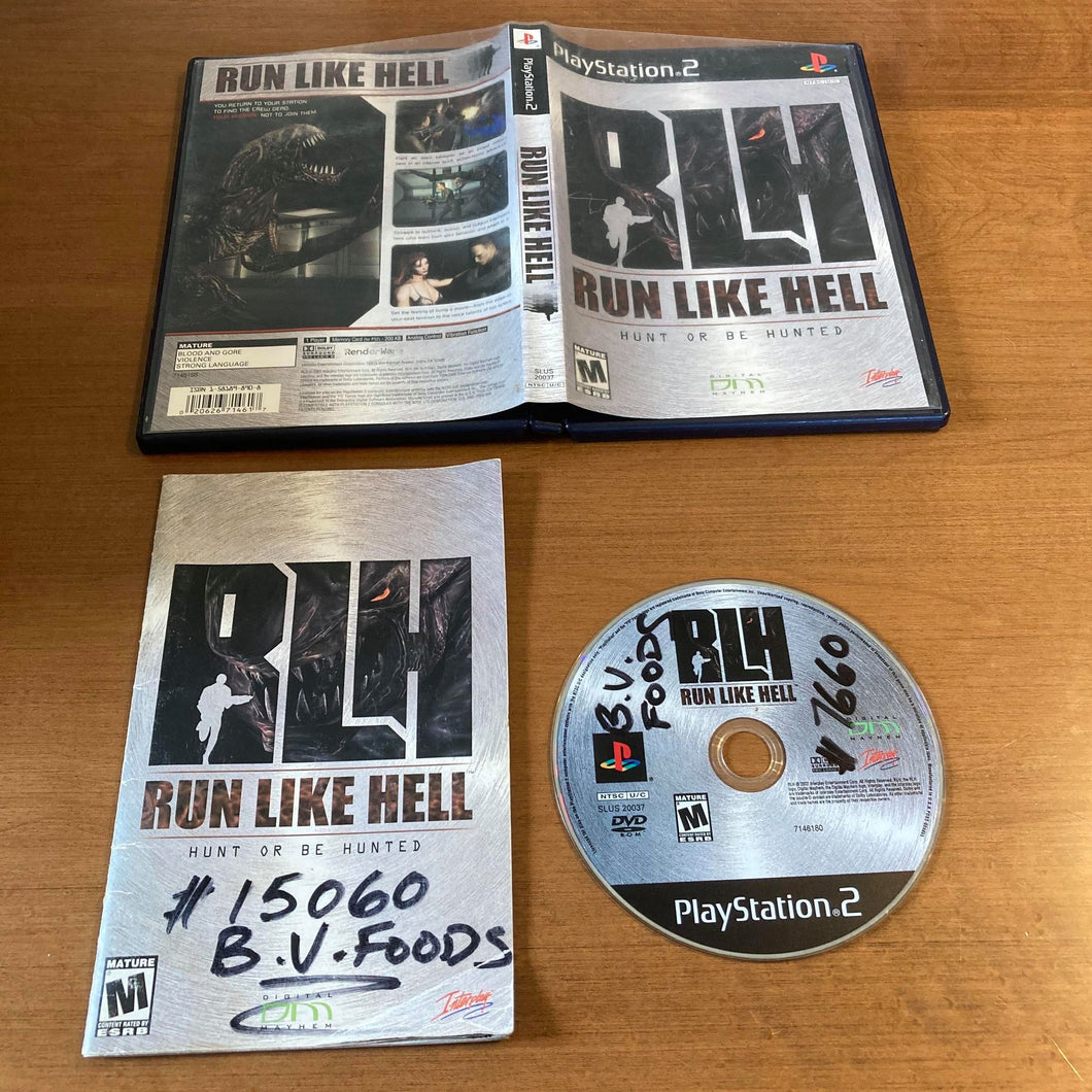 Run Like Hell Playstation 2