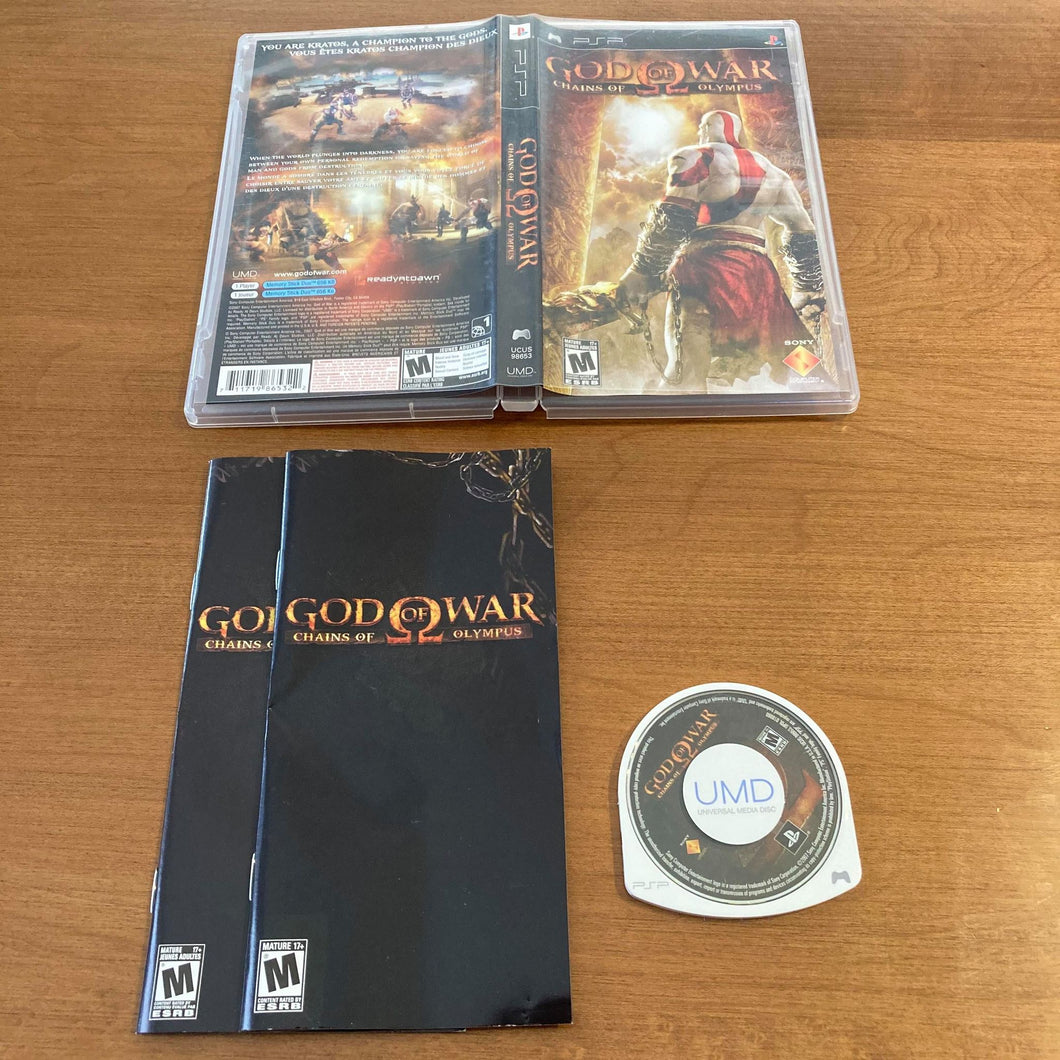 God Of War Chains Of Olympus PSP