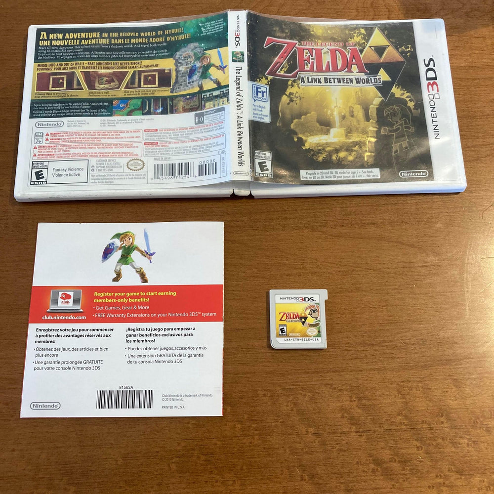 Zelda A Link Between Worlds Nintendo 3DS