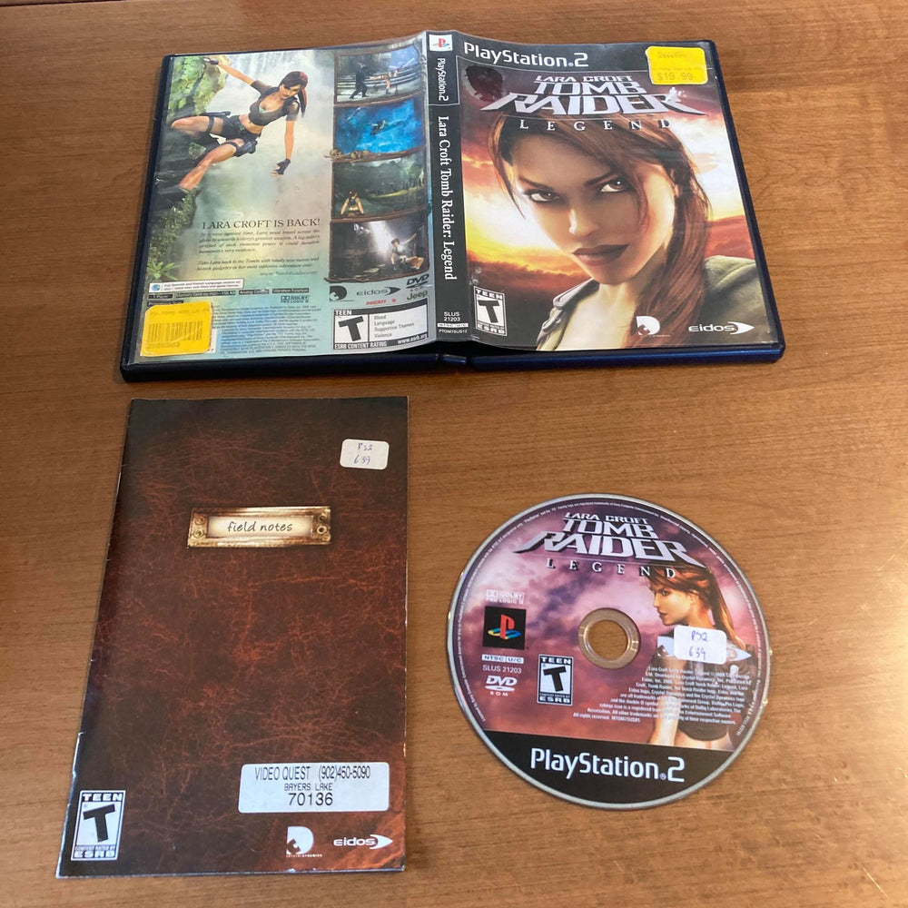 Tomb Raider Legend Playstation 2