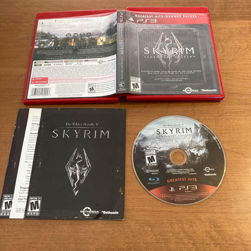 Elder Scrolls V: Skyrim Legendary Edition [Greatest Hits] Playstation 3