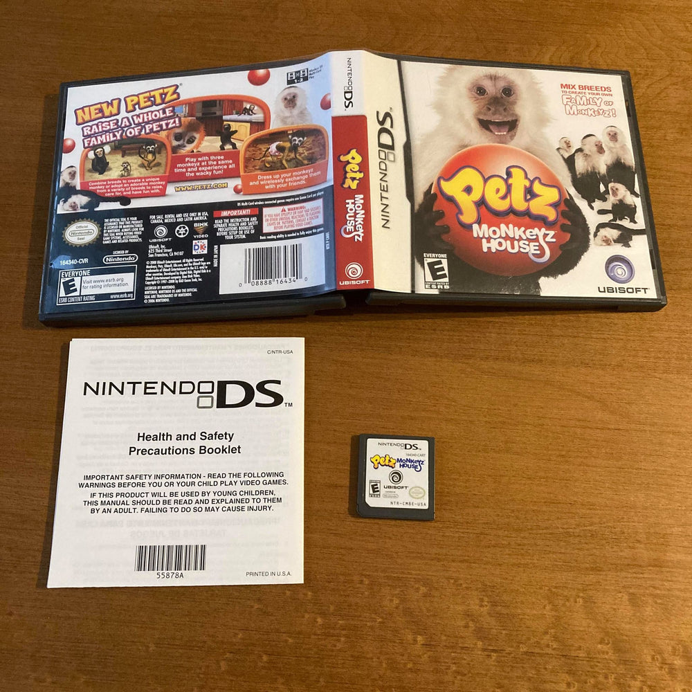 Petz Monkeyz House Nintendo DS