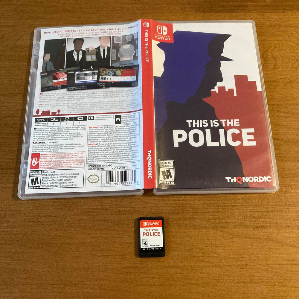 This Is The Police Nintendo Switch