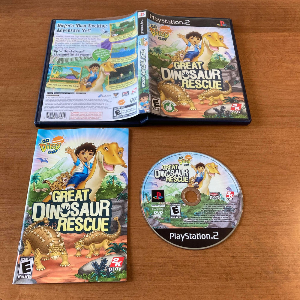 Go, Diego, Go! Great Dinosaur Rescue Playstation 2