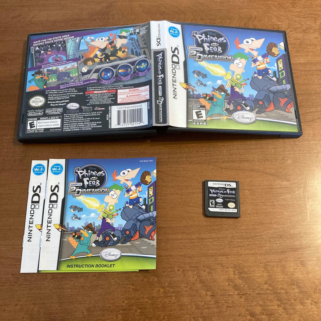 Phineas And Ferb: Across The Second Dimension Nintendo DS